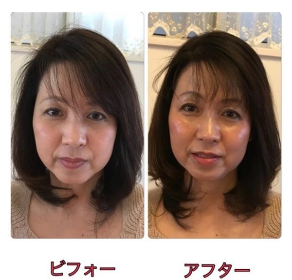 開運ツヤメイク ビフォー・アフター